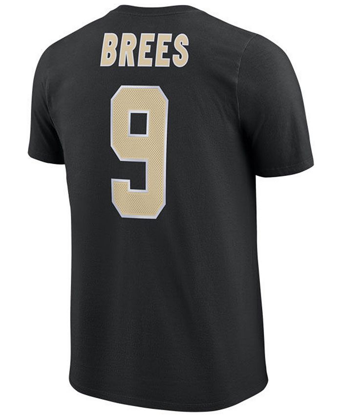 Nike Men's Drew Brees New Orleans Saints Pride Name and Number Wordmark ...