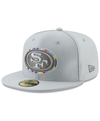 New Era 59Fifty San Francisco 49ers Dia De Los Muertos Fitted Hat Graphite Orange | Billion Creation