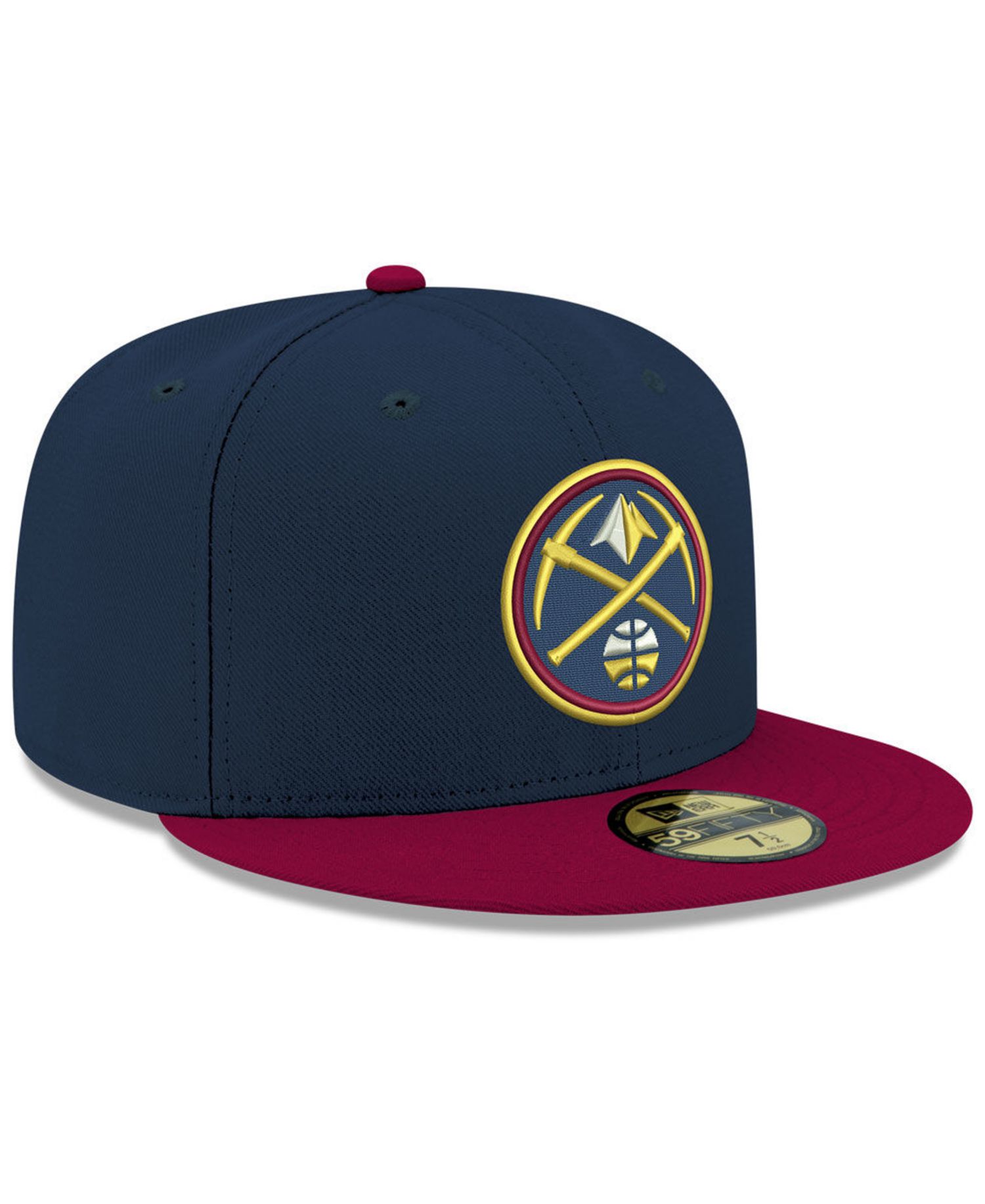 Denver Nuggets Basic 2 Tone 59FIFTY Fitted Cap