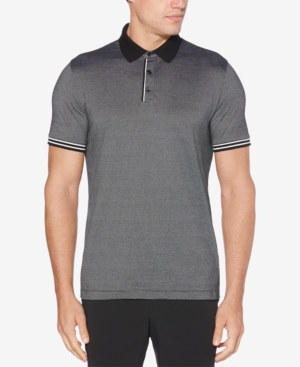 Perry Ellis Men's Classic Fit Striped Polo