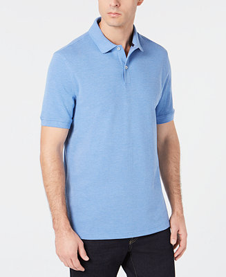 Club Room Men's Classic Fit Performance Stretch Polo, Created for Macy ...