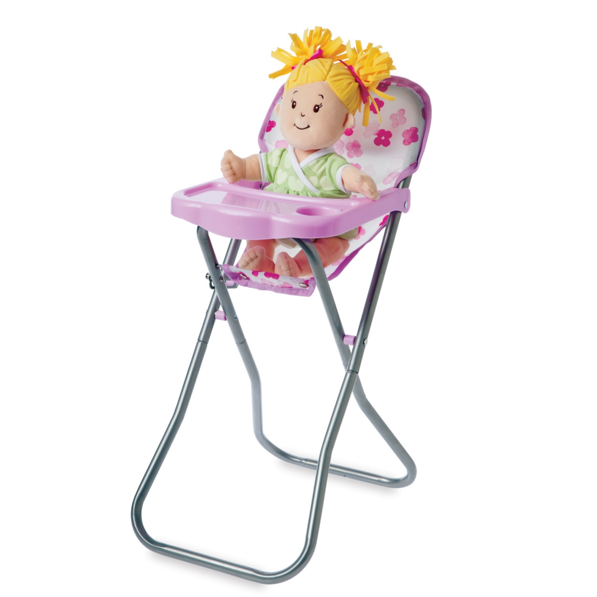 Manhattan Toy Company Manhattan Toy Baby Stella Doll Blissful Blooms High Chair In Multi
