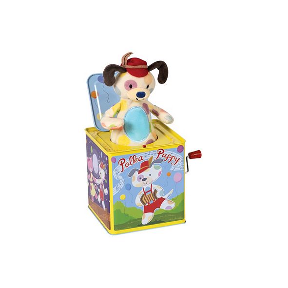 polka puppy jack in the box