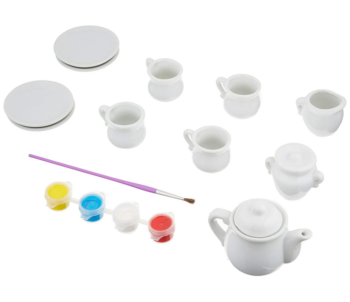 4m Paint Your Own Mini Tea Set In Multi