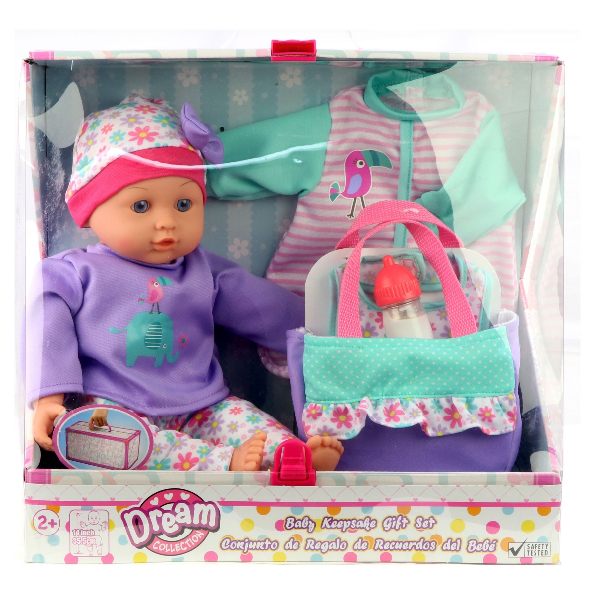 Redbox Dream Collection 14 Inch Baby Doll Gift Set With Accessories In Multi