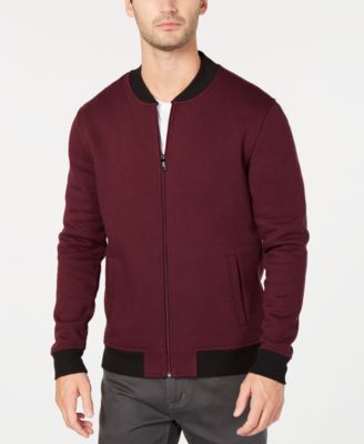 Alfani - Men's Fleece Bomber Jacket