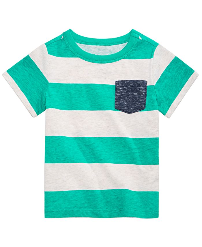 First Impressions Toddler Boys Striped Cotton Rugby Shirt, Created for ...