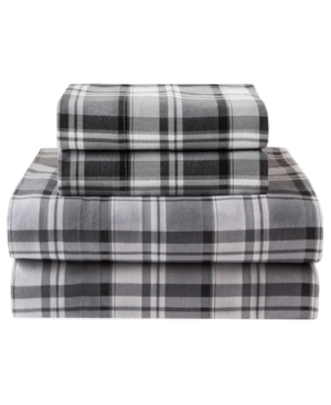 Winter Nights Cotton Flannel Cal King Sheet Set Bedding