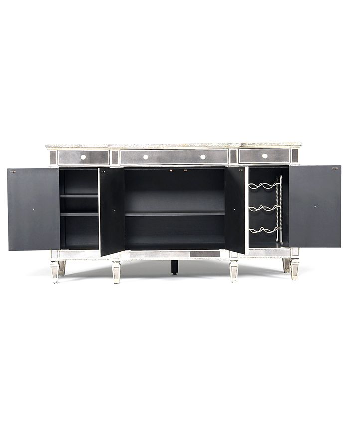 Marais mirrored sale credenza