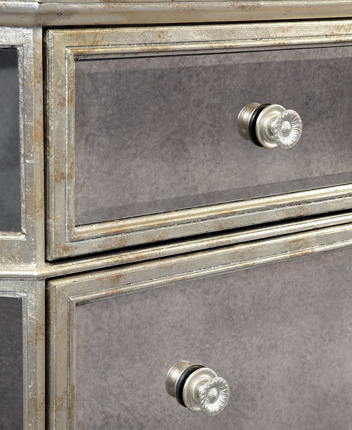 Furniture Marais Chest, 7 Drawer Mirrored Chest Macy's