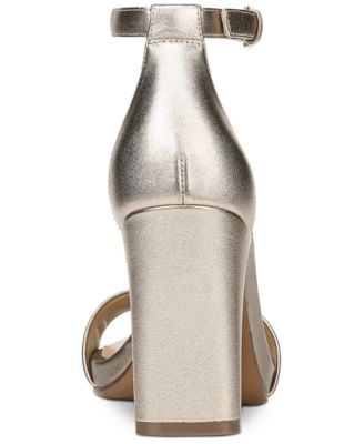 Women's Joy Square Toe Ankle Strap Dress Sandals