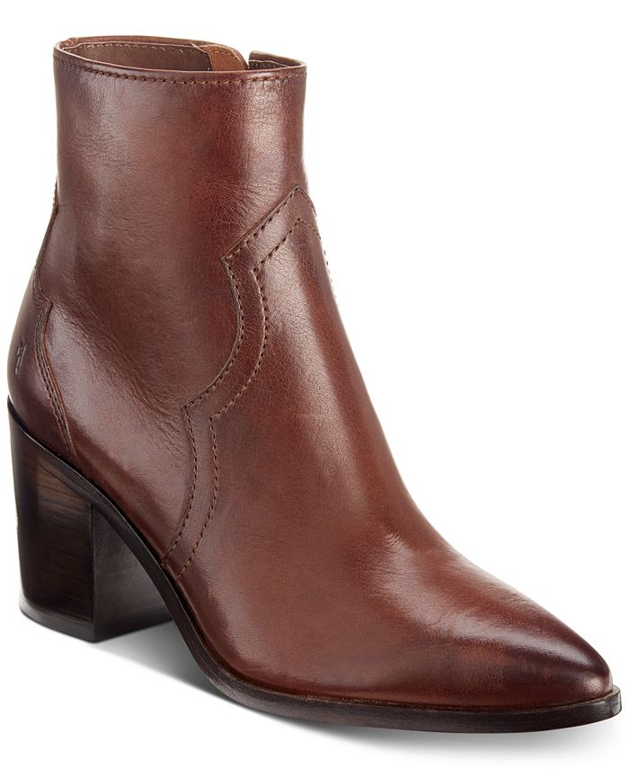Frye Women s Flynn Leather Booties Macy s