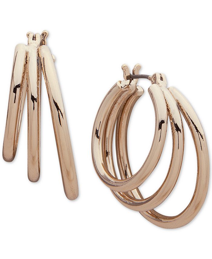 Dkny earrings hoops clearance