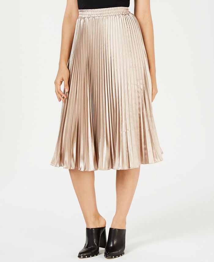 Lucy Paris Noelle Pleated Midi Skirt - Macy's
