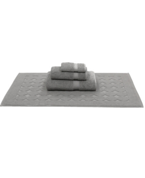 Linum Home Sinemis 4-pc. Towel Set Bedding In Dark Grey