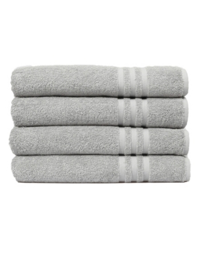 Linum Home Denzi 4-pc. Bath Towel Set Bedding In Light Grey