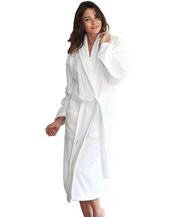 Linum Home Unisex 100% Turkish Cotton Terry Bath Robe - Macy's