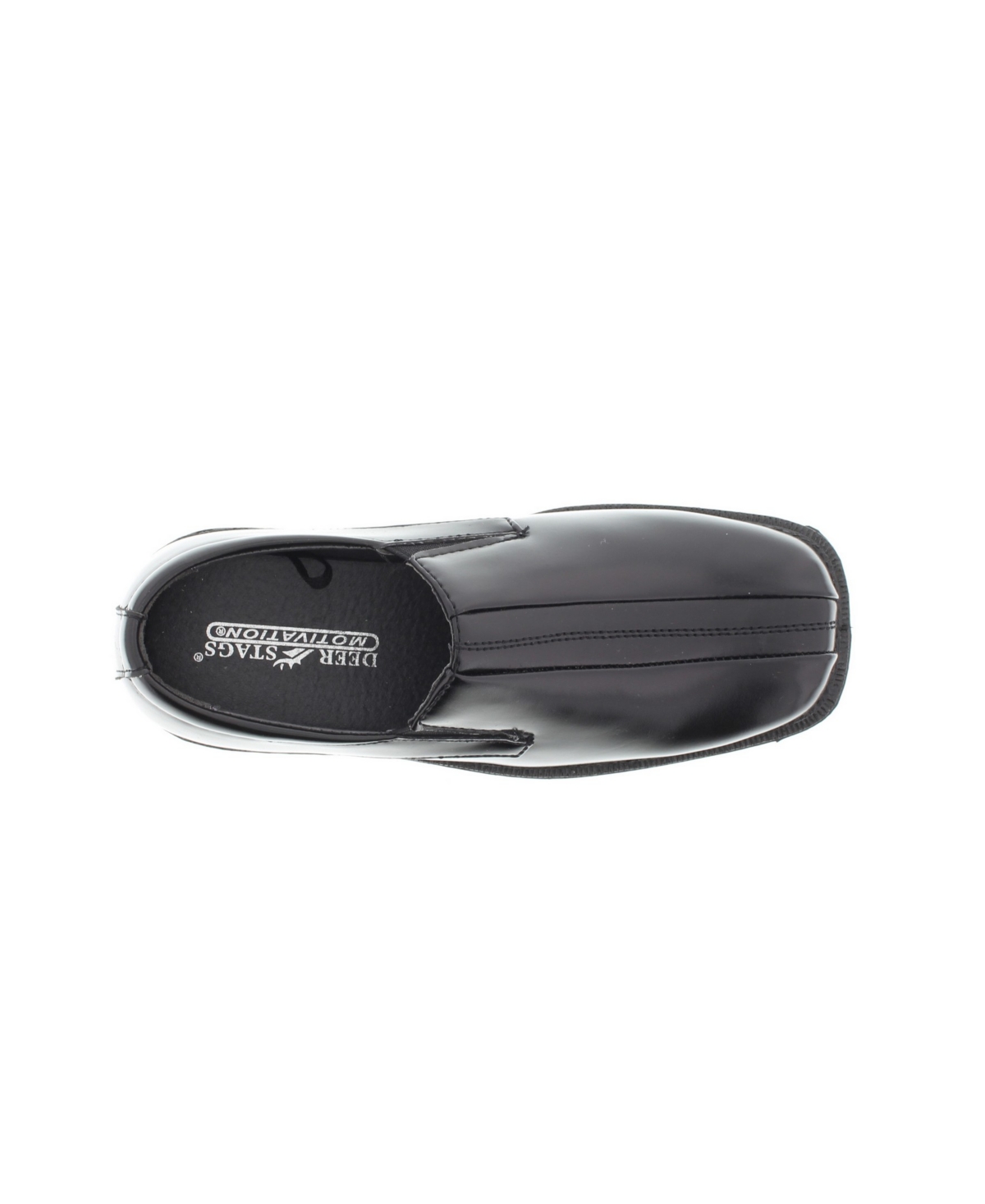 Deer Stags Little And Big Boys Wide Wings Dress Comfort Slip-on In Black