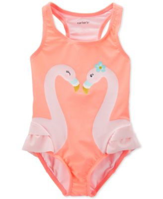 Carter's - Baby Girls Flamingo Swimsuit
