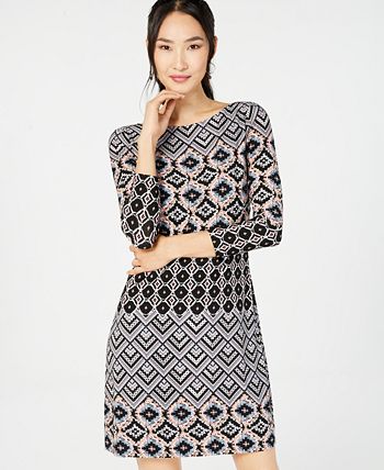 Vince Camuto - Asymmetric Shift Midi Dress main image 1