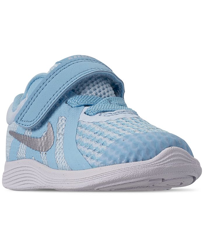 Nike toddler girls' revolution 4 shop athletic sneakers from finish line