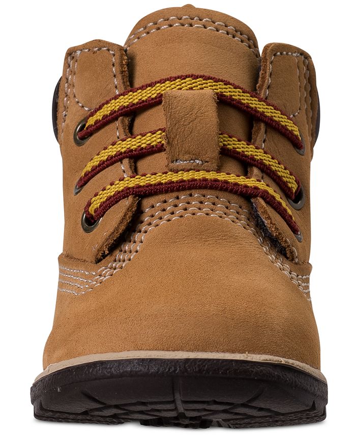 timberland crib booties pink