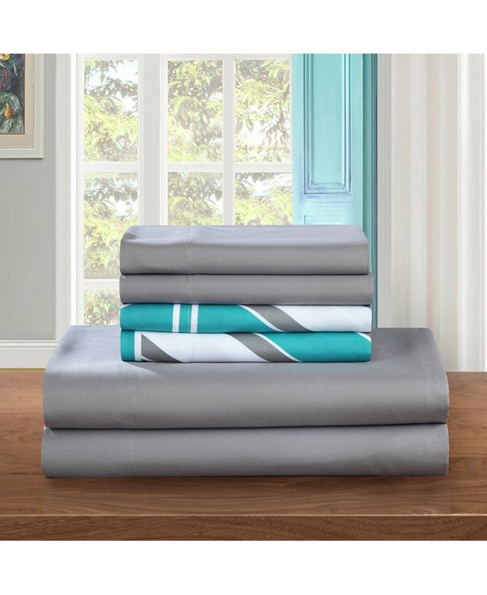 Chic Home Ariel 6Pc King Sheet Set Macy's