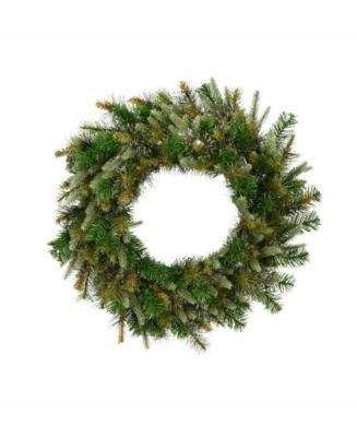 Vickerman 36 inch Cashmere Artificial Christmas Wreath Unlit - Macy's