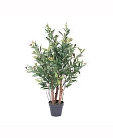 30" Artificial Olive Tree