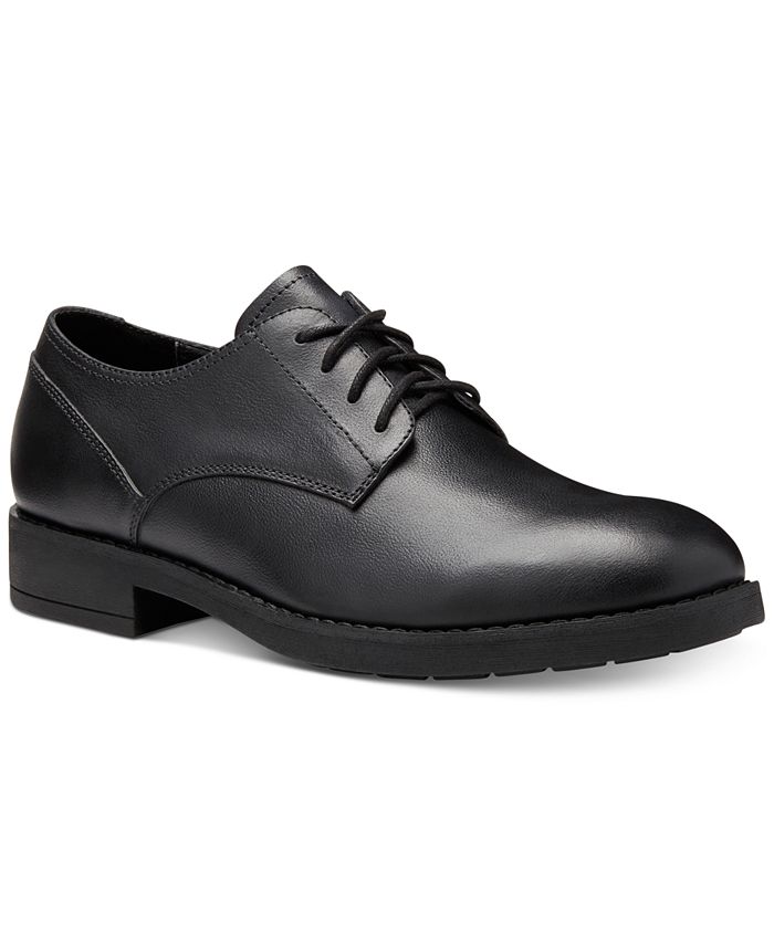 black leather men's eastland oxford shoe