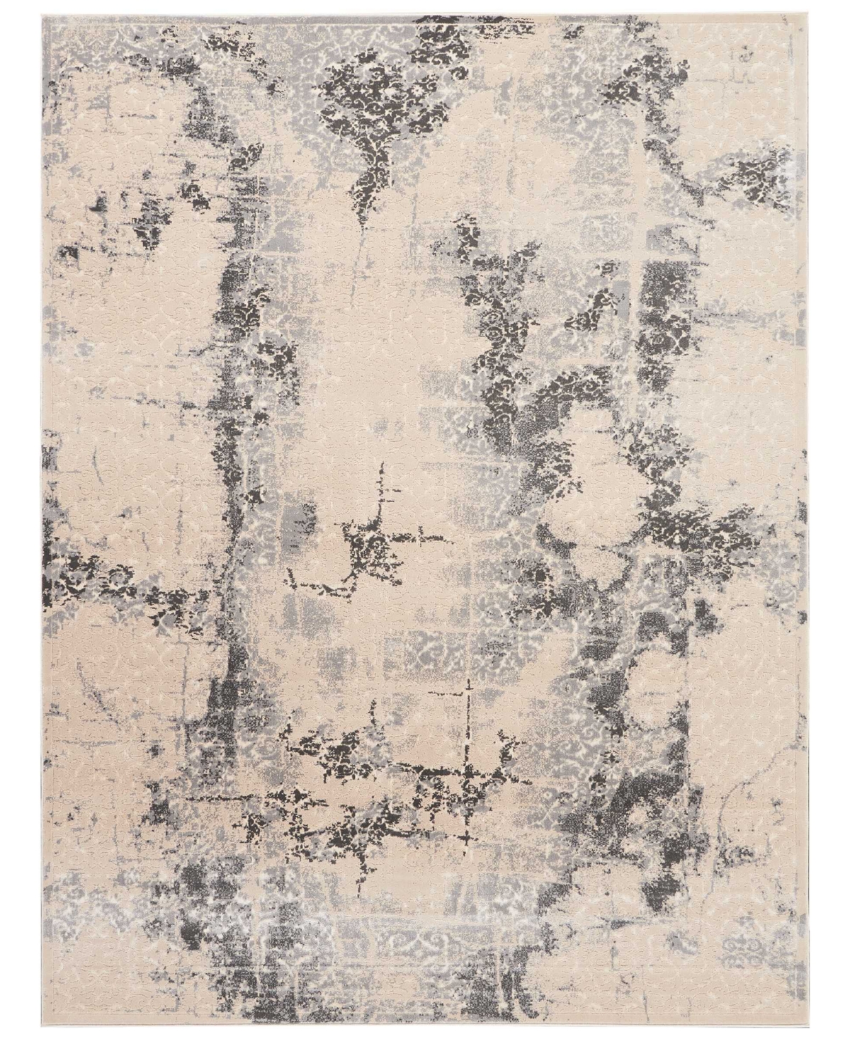 kathy ireland Home KI35 Heritage KI354 Beige 8' x 10'5in Area Rug - Tan/Beige