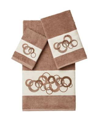Annabelle 3-Pc. Embellished Towel Set
