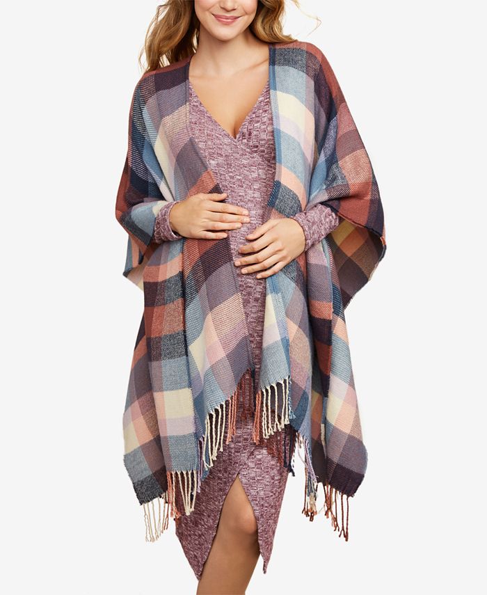 Jessica Simpson Maternity Fringed Kimono Blouse Macy's