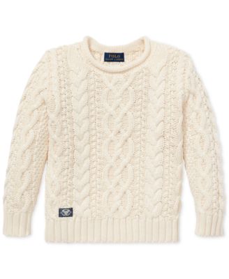 cotton aran sweater