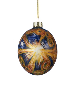UPC 086131301445 product image for Kurt Adler Doctor Who 100MM Starry Night Paint Glass Ball Ornament | upcitemdb.com