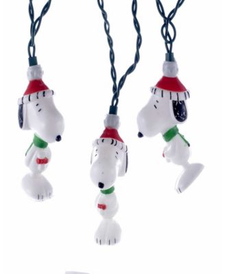 Kurt Adler - 10-Light 11-Foot Peanuts Snoopy Light Set