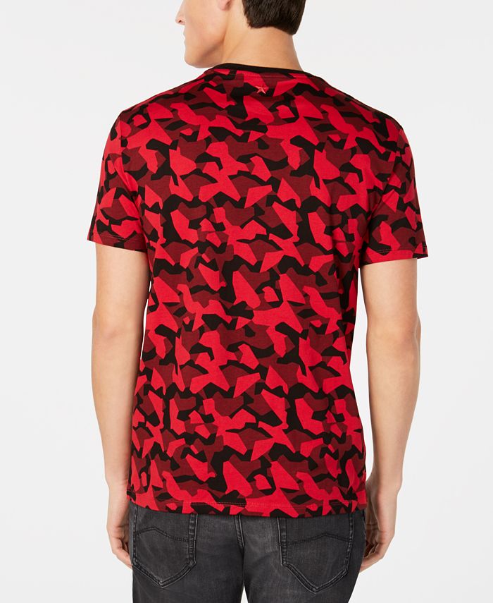 A|X Armani Exchange Men's Red & Black Camo Created for - Macy's