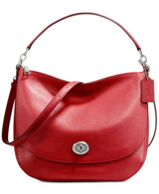 coach turn lock hobo