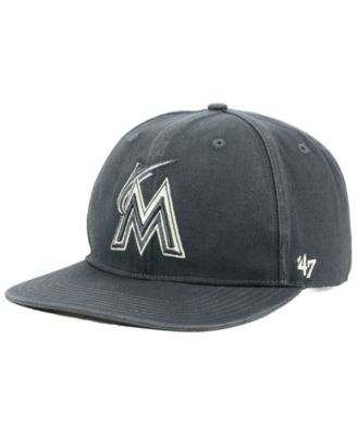 '47 Brand - Garment Washed Navy Snapback Cap