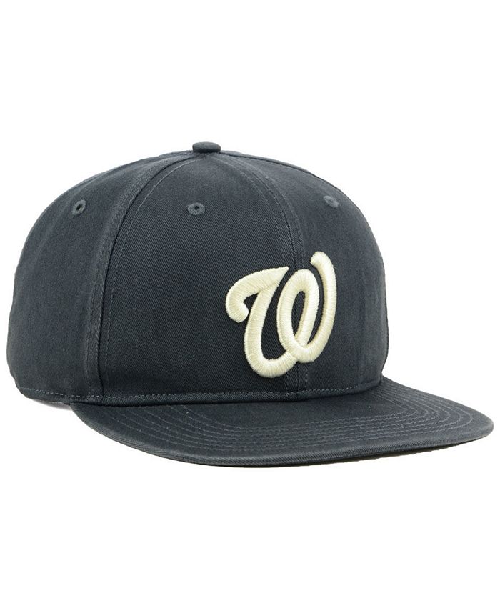 '47 Brand Washington Nationals Garment Washed Navy Snapback Cap ...