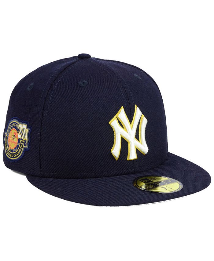 New Era New York Yankees Trophy Patch 59FIFTY FITTED Cap - Macy's
