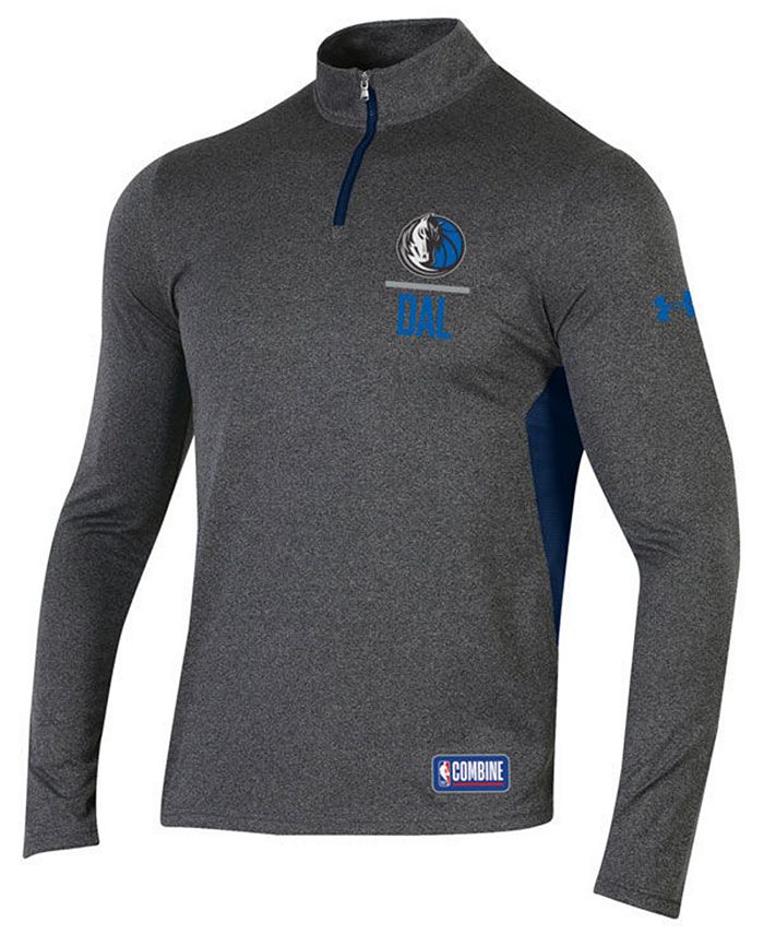 Under Armour Men's Dallas Mavericks Combine Authentic Season Quarter-Zip  Pullover - Macy's