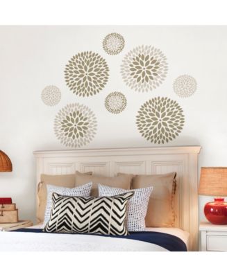 Chrysanthemum Wall Art Kit - Macy's