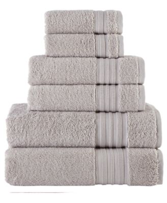 Turkish Spa Collection 6-Pc Cotton Towel Set