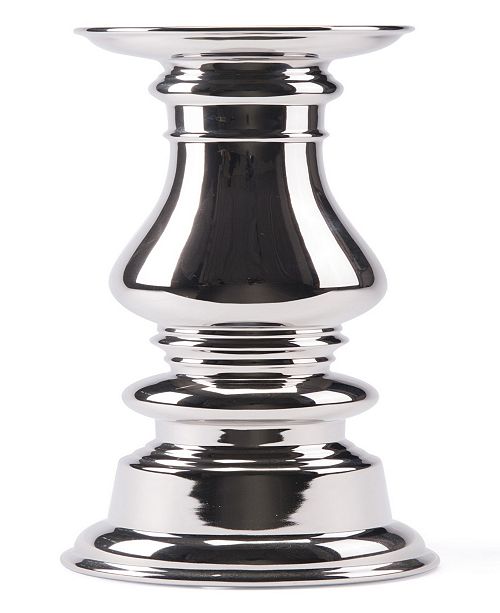 Zuo Large Silver Candle Holder & Reviews - Candle Holders ...