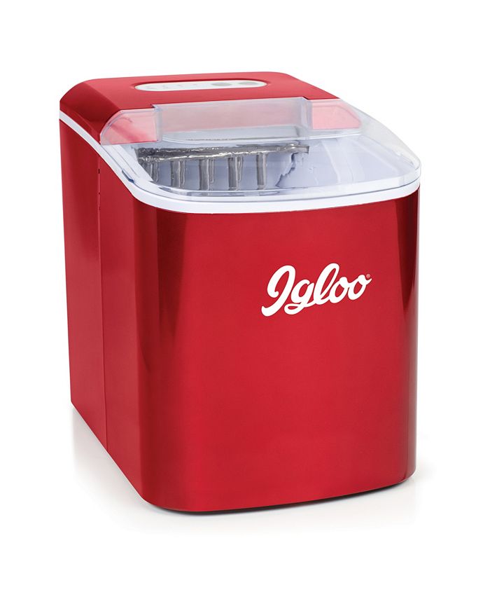 Igloo ICEB26RR 26Pound Automatic Portable Countertop Ice Maker Machine