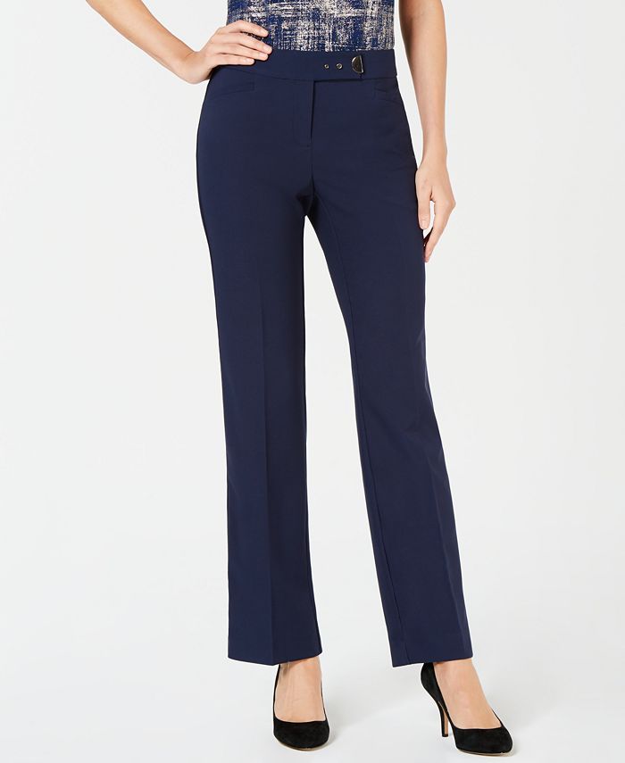 JM Collection Embellished Extend-Tab Pants, Created for Macy's - Macy's
