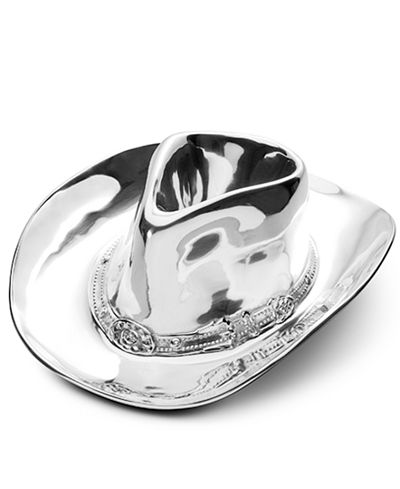 Wilton Armetale Serveware, Cowboy Hat Chip and Dip