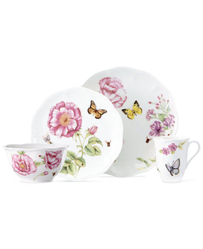 Lenox Dinnerware, Butterfly Meadow Bloom Collection