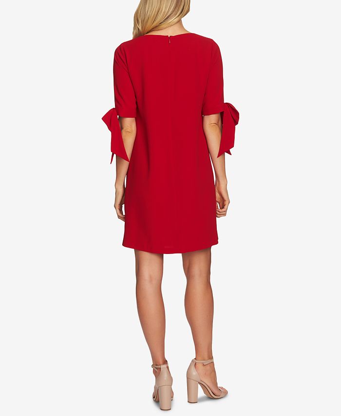 cece bow tie sleeve shift dress